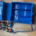 Lot of 11 skylanders in storage case
