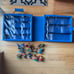Lot of 11 skylanders in storage case