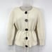 The Limited Cardigan Womens M Cream VTG Y2K Wool Blend Knit Cottagecore Pilgrim