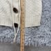 The Limited Cardigan Womens M Cream VTG Y2K Wool Blend Knit Cottagecore Pilgrim