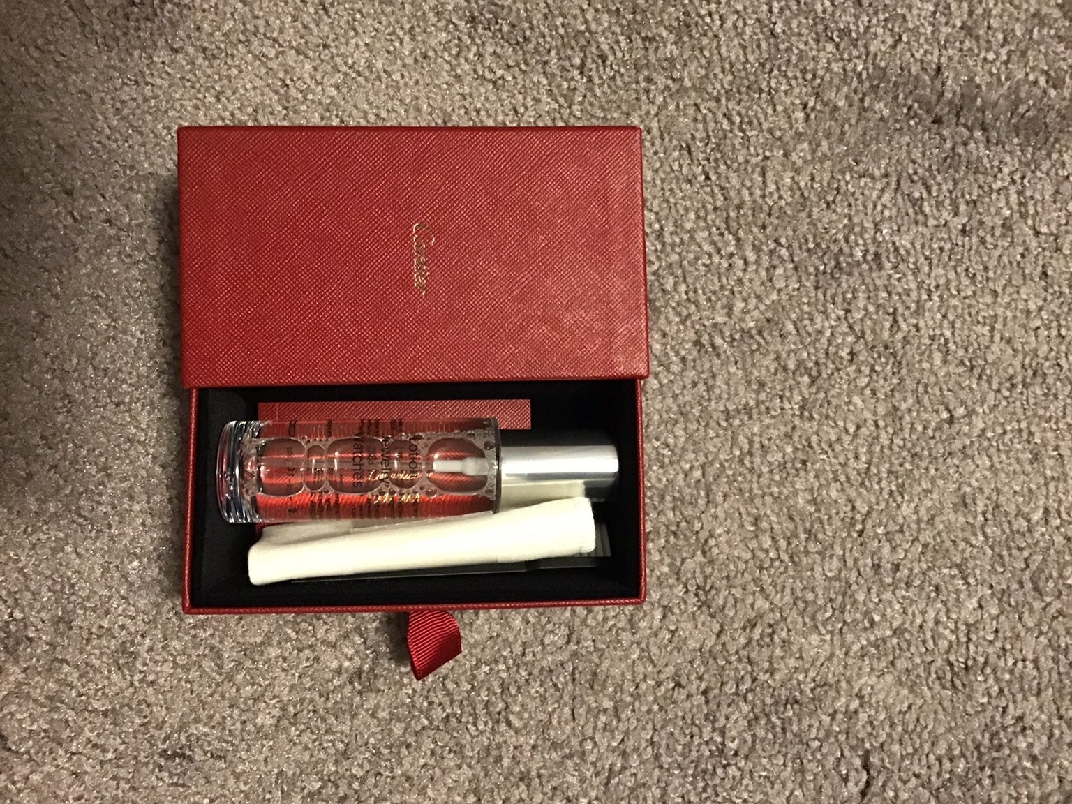 Cartier Jewerly Care Box