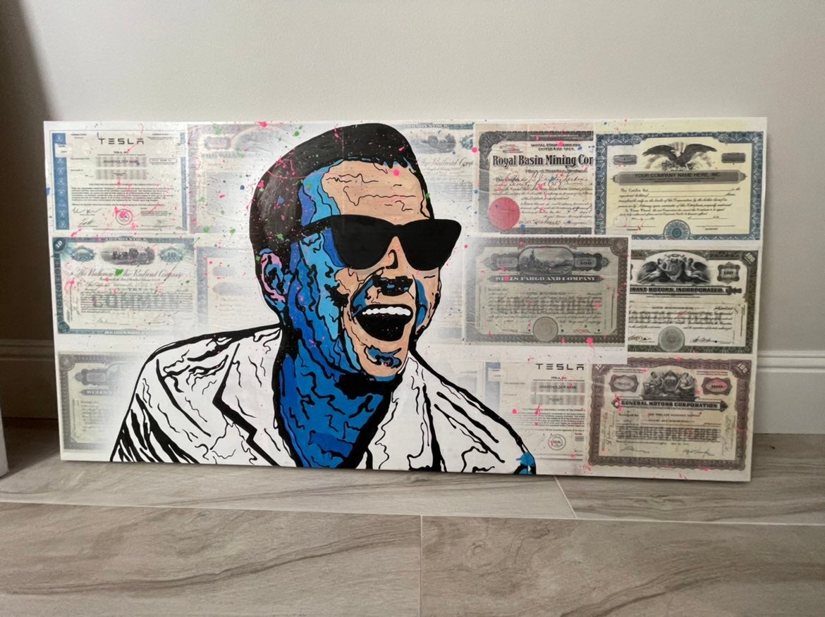 Wolf of Wallstreet Paintings