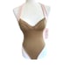We Are HAH Swimsuit Bodysuit Free People Pull It Thru Bodycon Gold Size Small