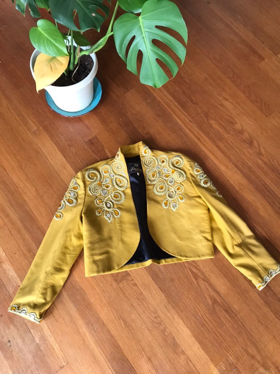 Vintage yellow jacket