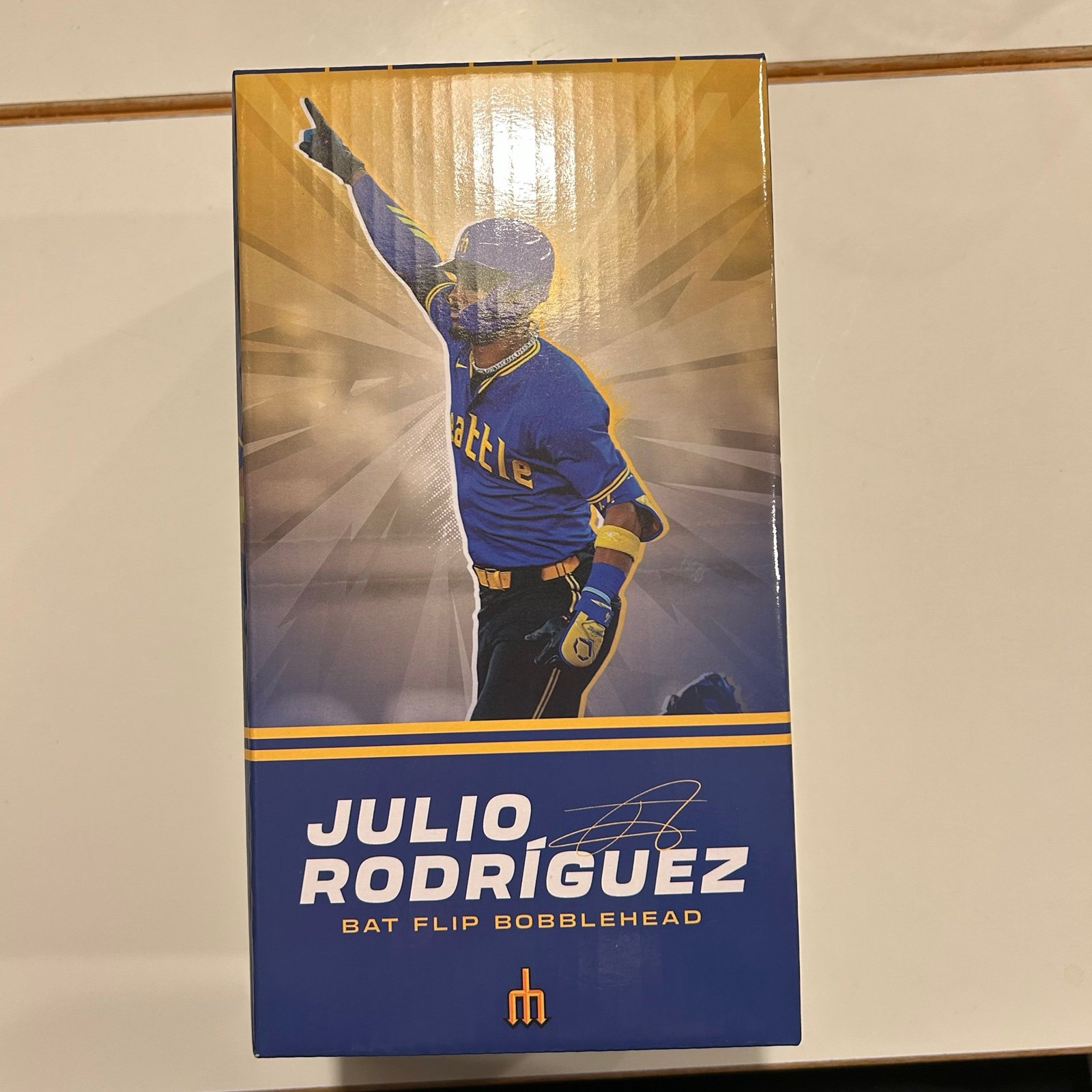 Julio Rodriguez Bat Flip Bobblehead