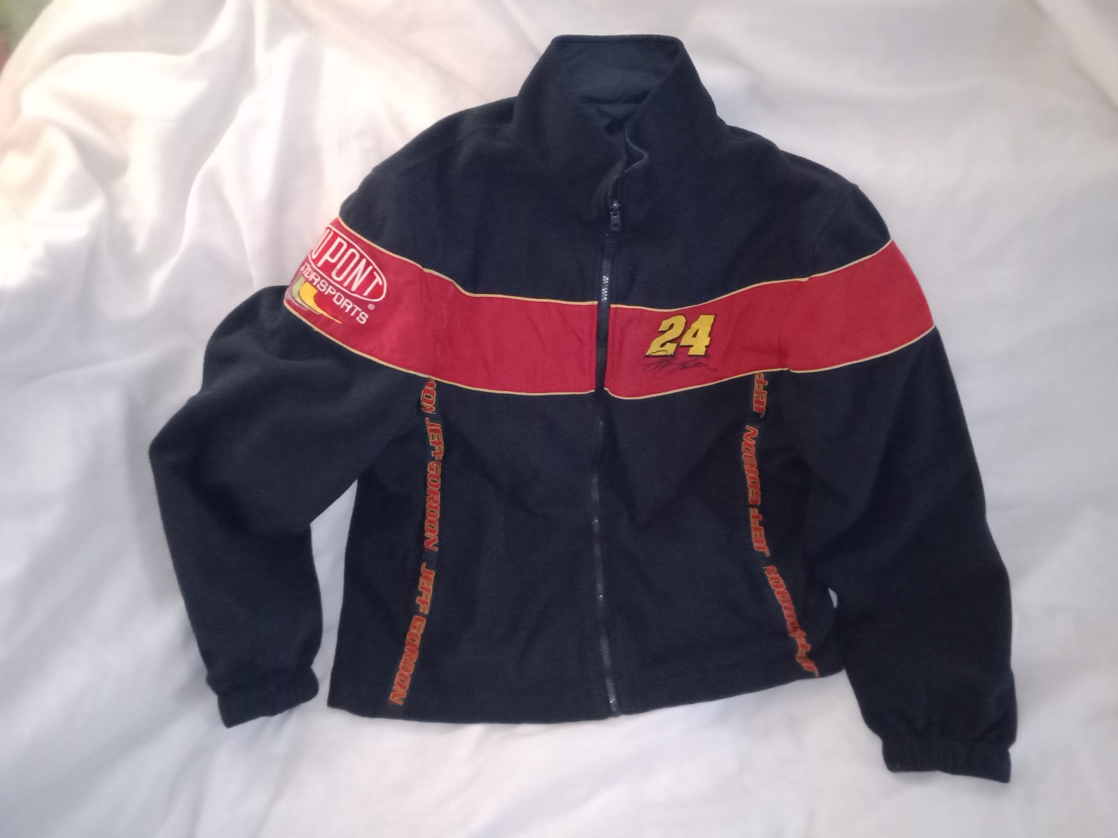 Nascar Jeff Gordon #24 Signature Reversible Jacket Size XL