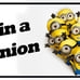 1 in a Minion Metal License Plate Handmade Sport Collectible Table Lamp