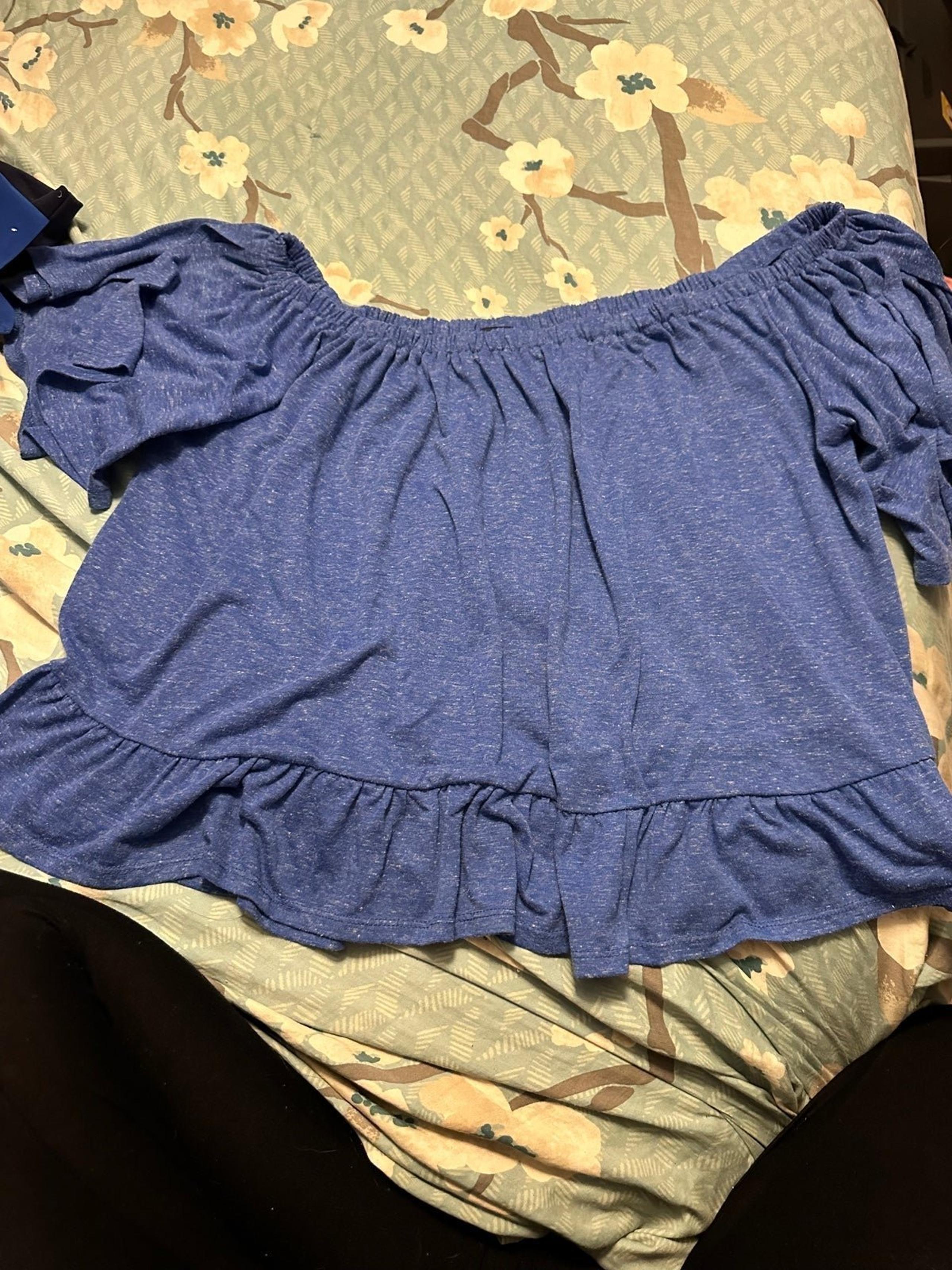 Lane Bryant blue 18/20 shirt