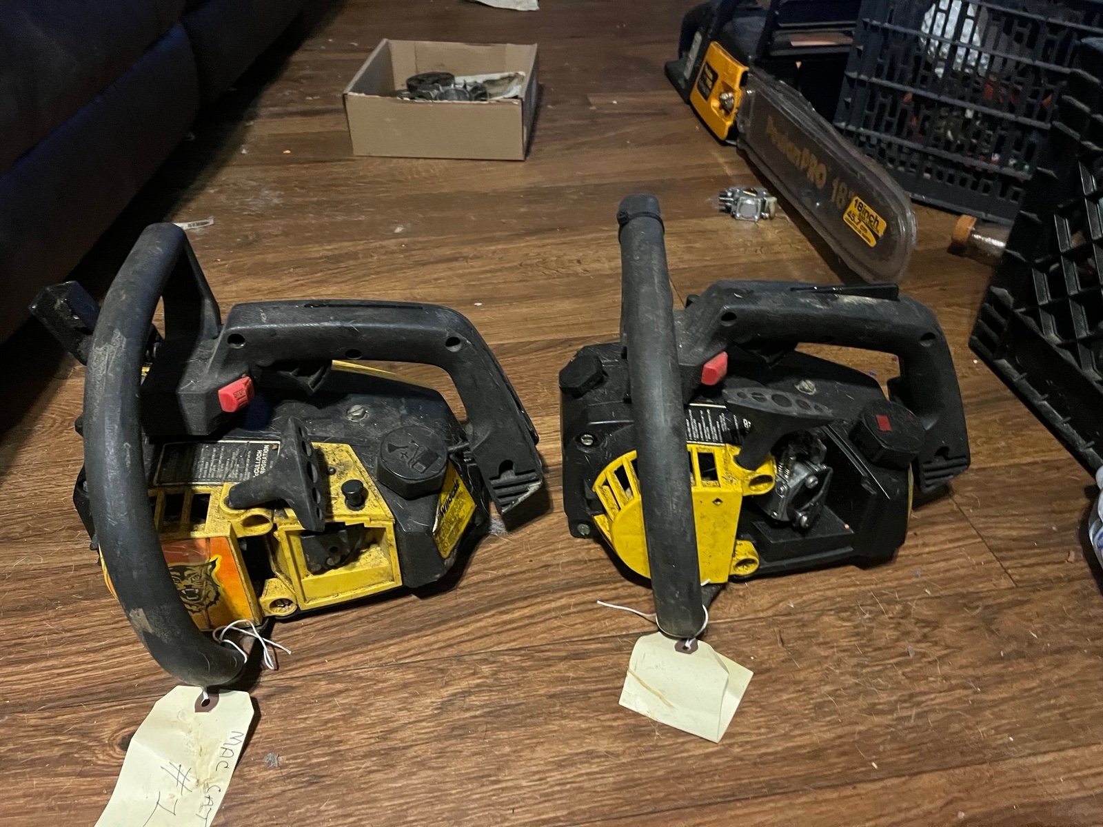 McCulloch chainsaw lot #2