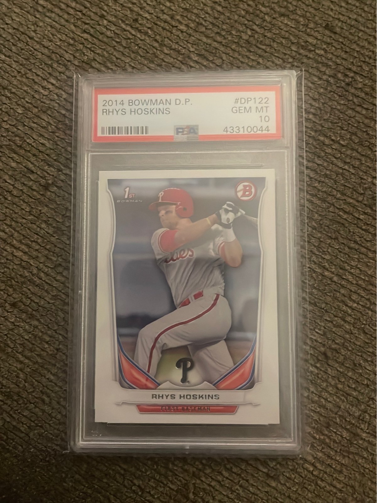 PSA 10 Rhys Hoskins