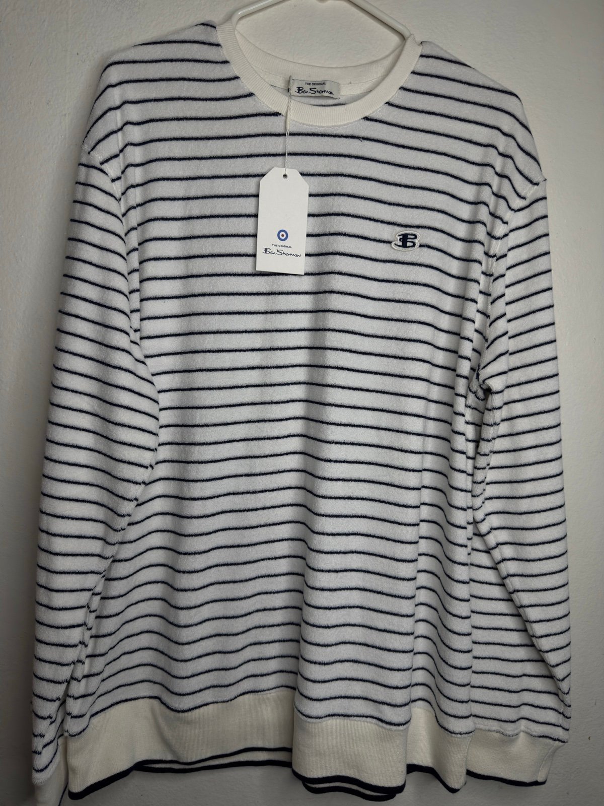 Ben Sherman striped long sleeve top  The marked price is 99 open to offers zise
