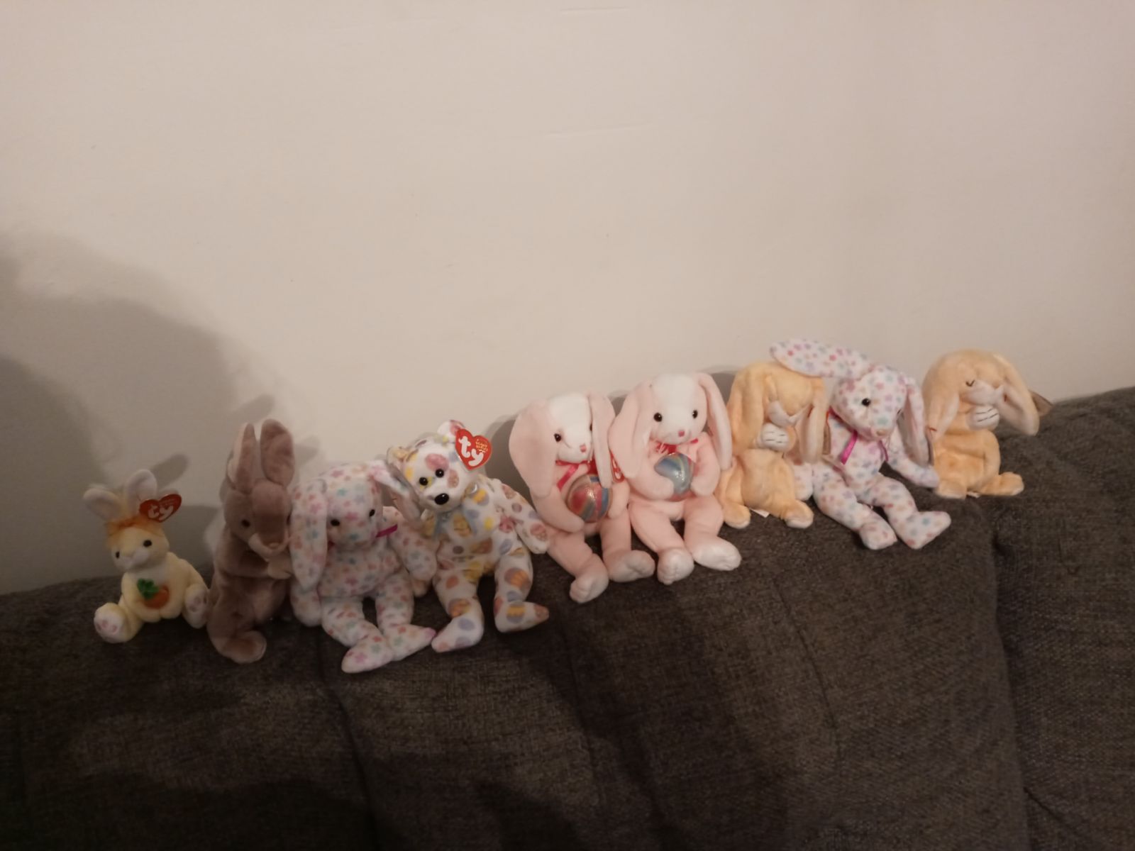 Easter beanie babies