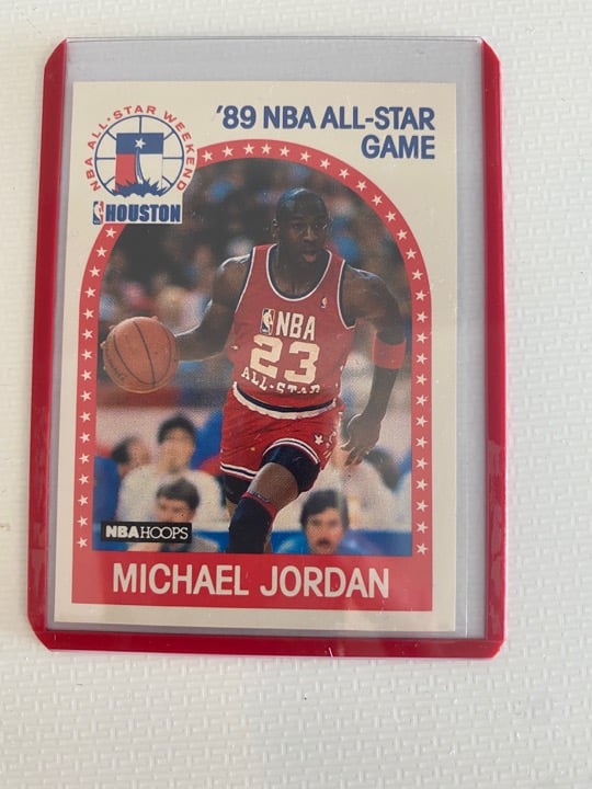 MICHAEL JORDAN 1989-90 NBA HOOPS Allstar