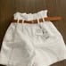 Zara belted high waisted jeans
