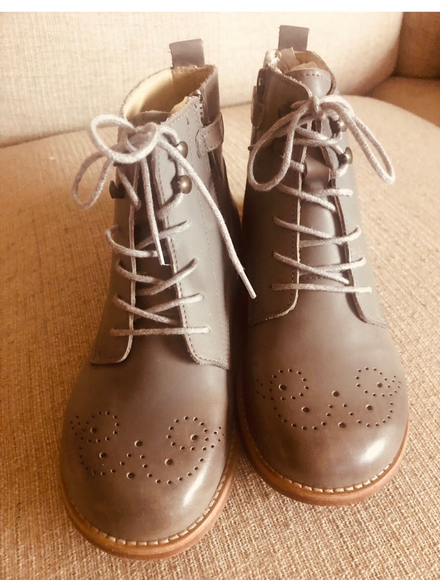 Young Soles Buster Zipped Lace-up 33