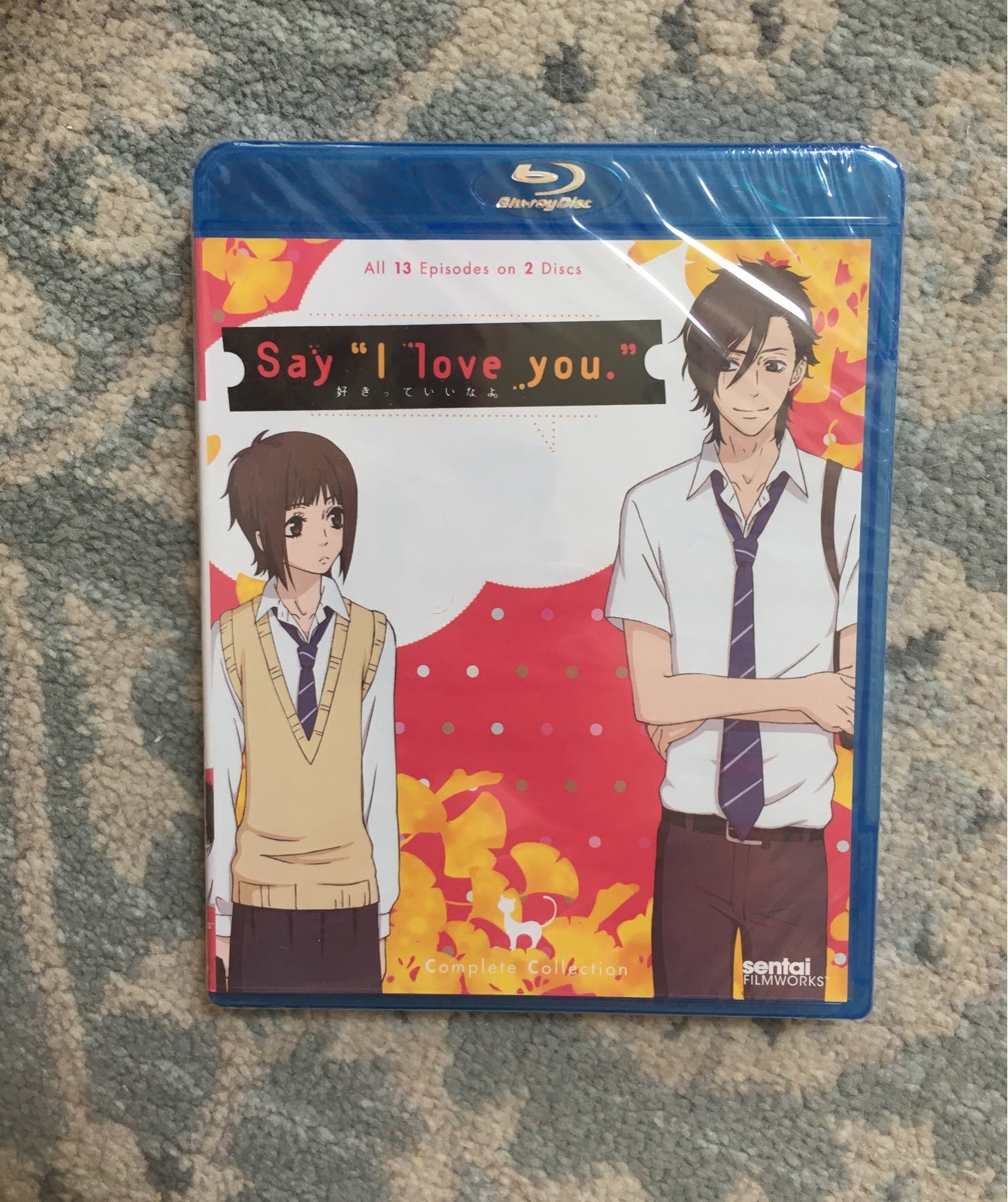 New sealed say i love you anime blu-ray