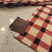 Anthropologie Cloth Napkins 20x20 Plaid NWT Set Of 6 India Cotton