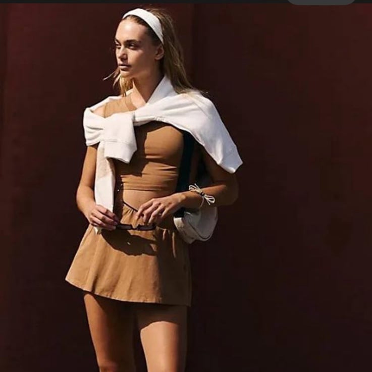 FREE PEOPLE HOT SHOT SKORT SET SIZE.: XL SOLD OUT ONLINE