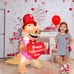 4 Foot Valentine's Day Inflatable Dinosaur Outdoor Decoration