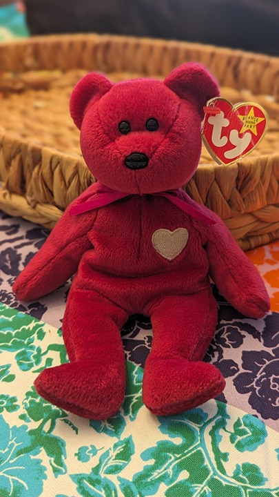 Ty Beanie Babies Valentina The Bear