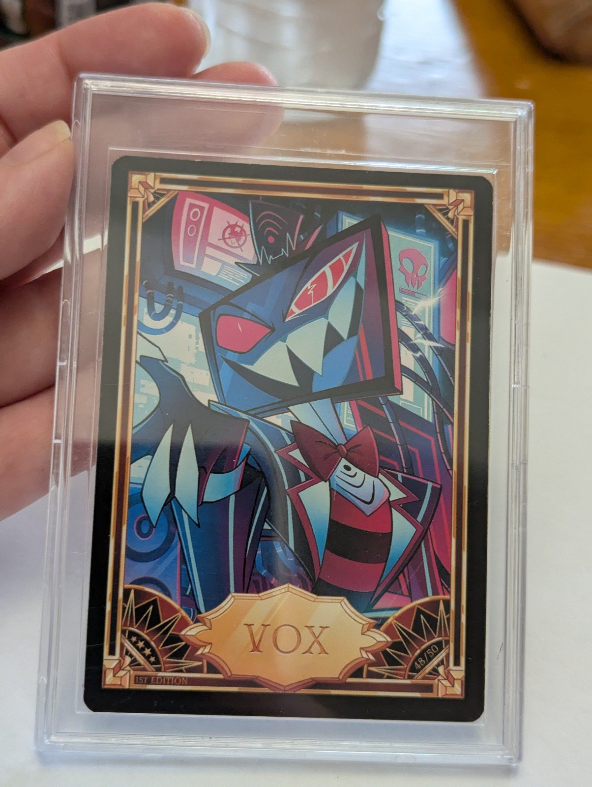 Hazbinhotel ハズビンホテル ヴォックス Vox Foil 2nd Hazbin Hotel VOX 2nd Edition | eBay