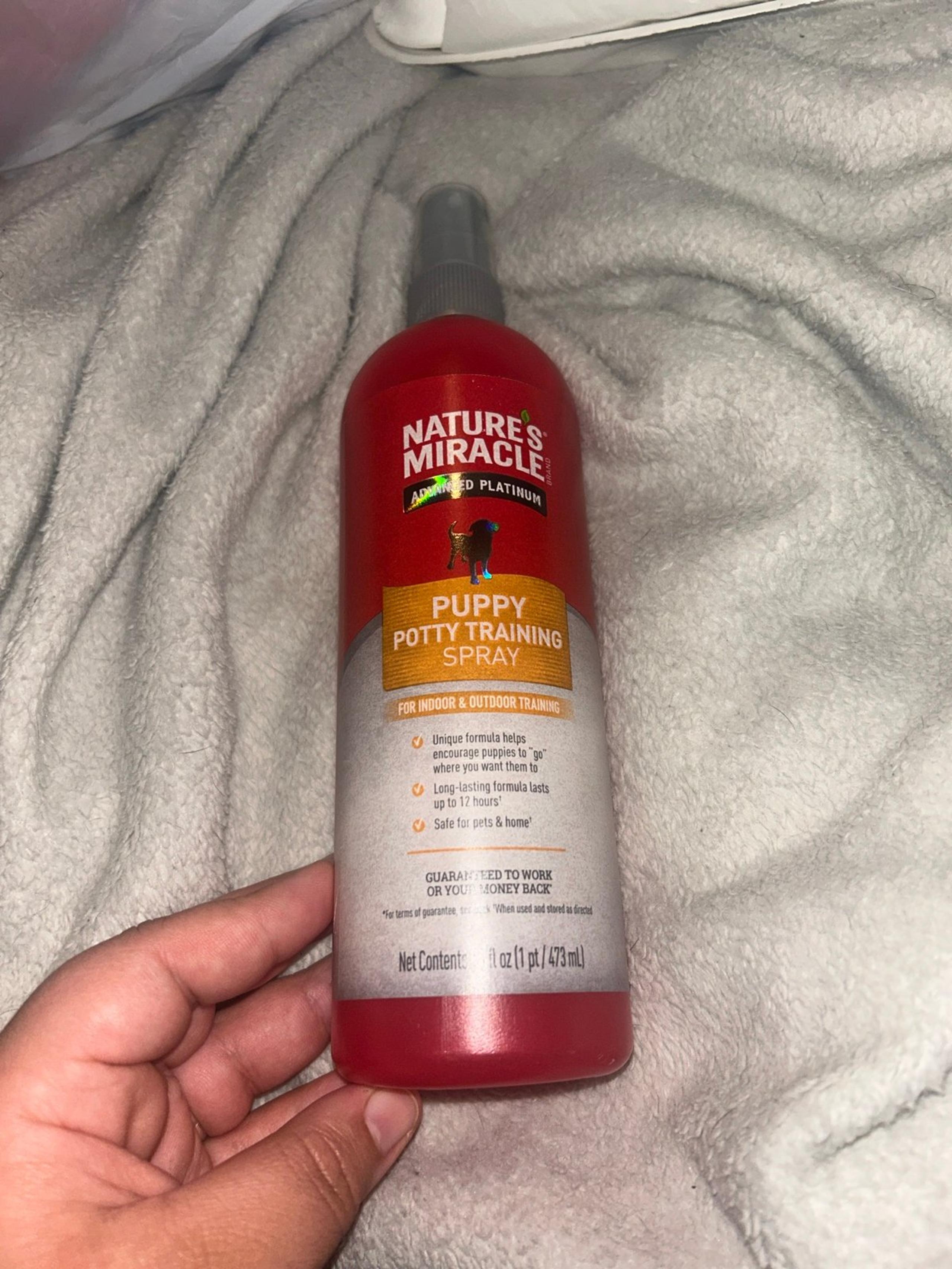 Puppy potty training spray