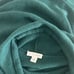 J. Jill Pure Jill Cowl Neck Dark Green Waffle Knit Oversized Tunic Sweater XS