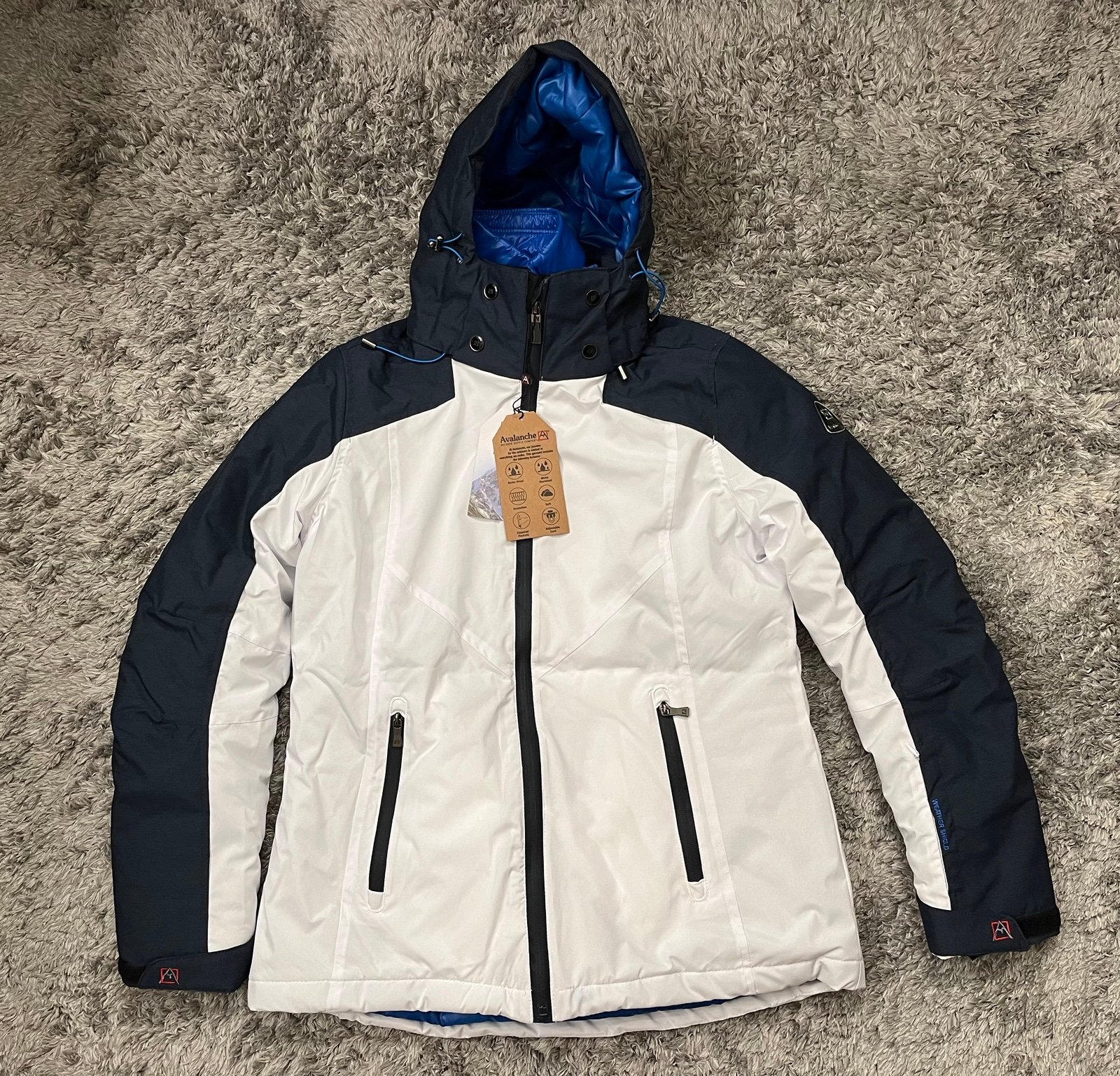 Avalanche Women’s 3 in 1 Ski Jacket With Inner Puffer Vest