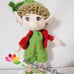 Rowan the Christmas Elf Amigurumi