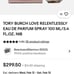 TORY BURCH LOVE RELENTLESSLY EAU DE PARFUM SPRAY( discontinued)