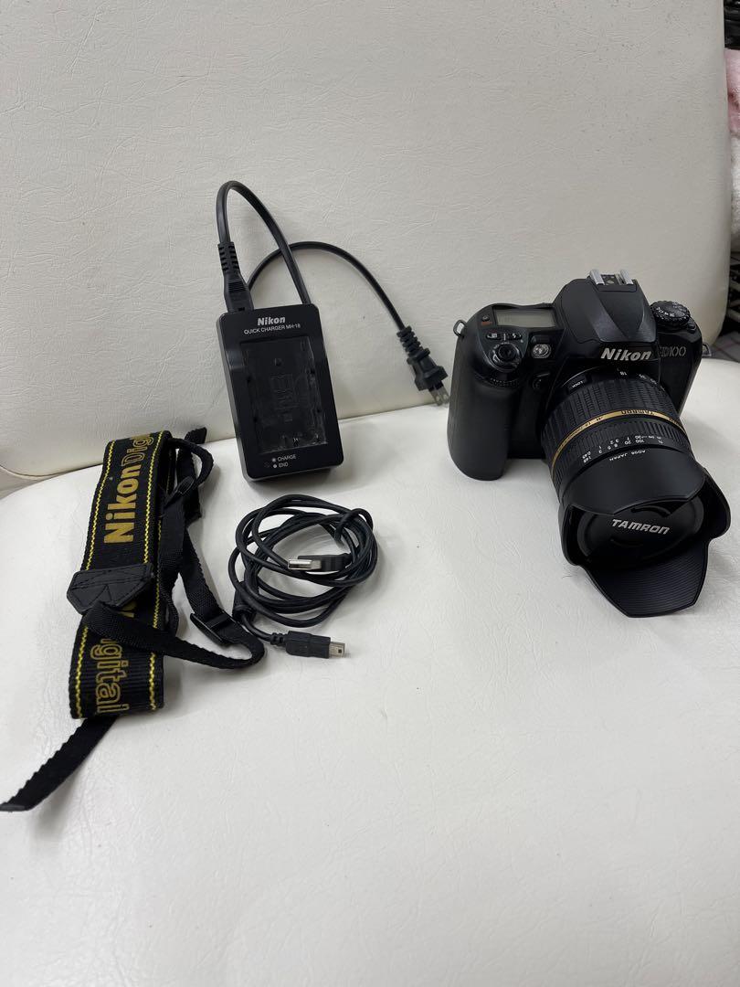 Nikon D100 with TAMRON AF18-200mm lens