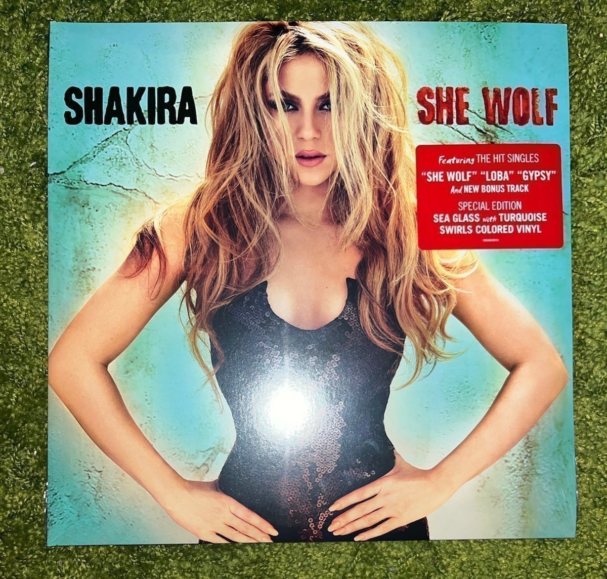 Shakira “She Wolf” Collectible Record Vinyl NEW!!