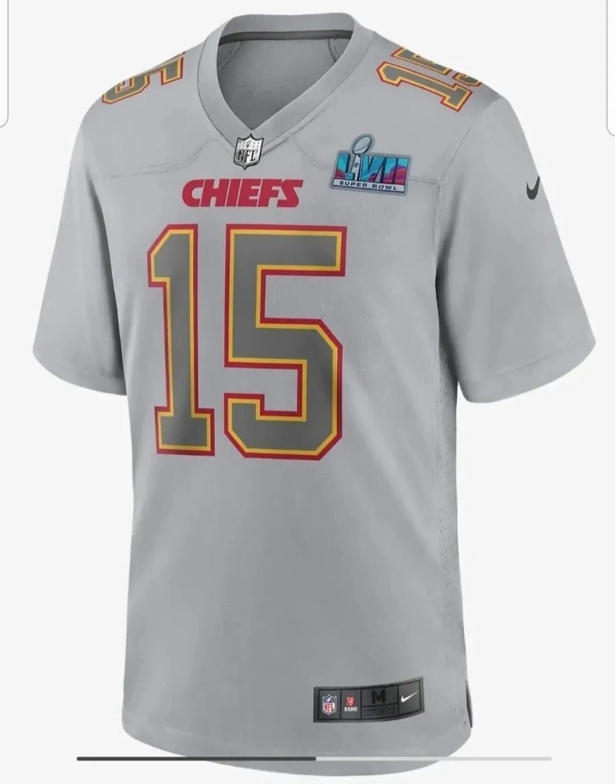 Nike Patrick Mahomes Super Bowl LVll Patch Jersey Chiefs 3XL NFL New MSRP 150