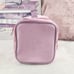 {Juicy Couture} Pink Velour Cosmetic Makeup Bag