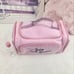 {Juicy Couture} Pink Velour Cosmetic Makeup Bag