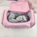{Juicy Couture} Pink Velour Cosmetic Makeup Bag