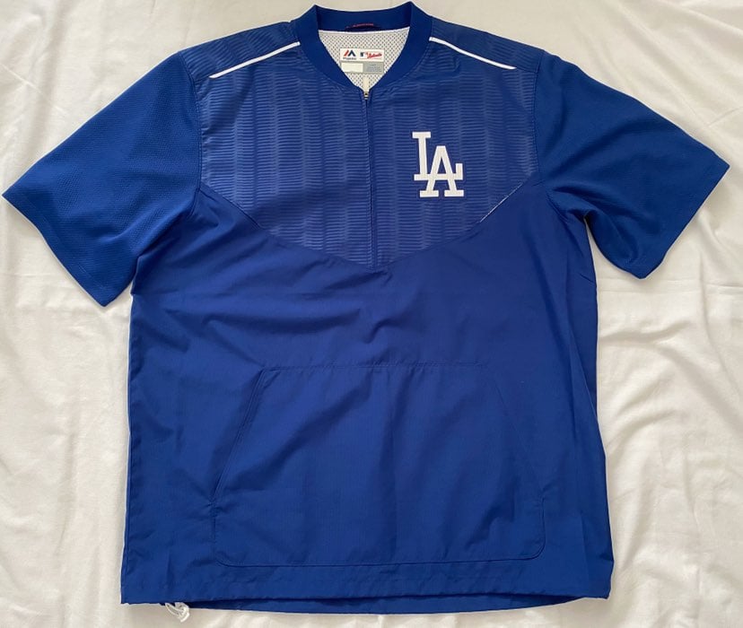Dodgers windbreaker shirt