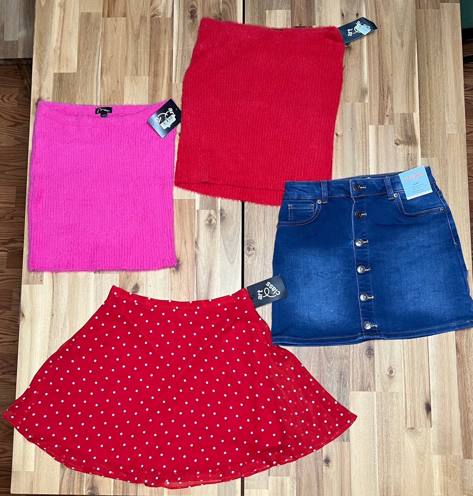 NWT Girls skirts bundle L 10/12***