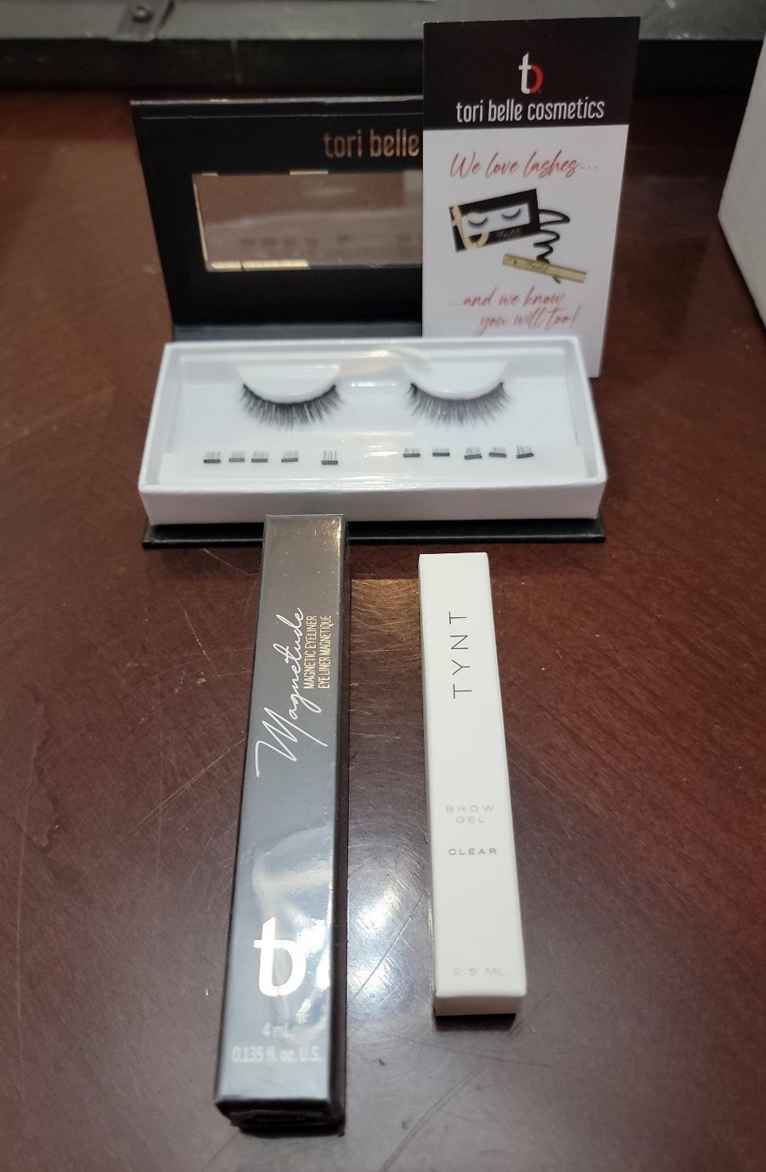 Magnetic Lashes with liner & Brow gel