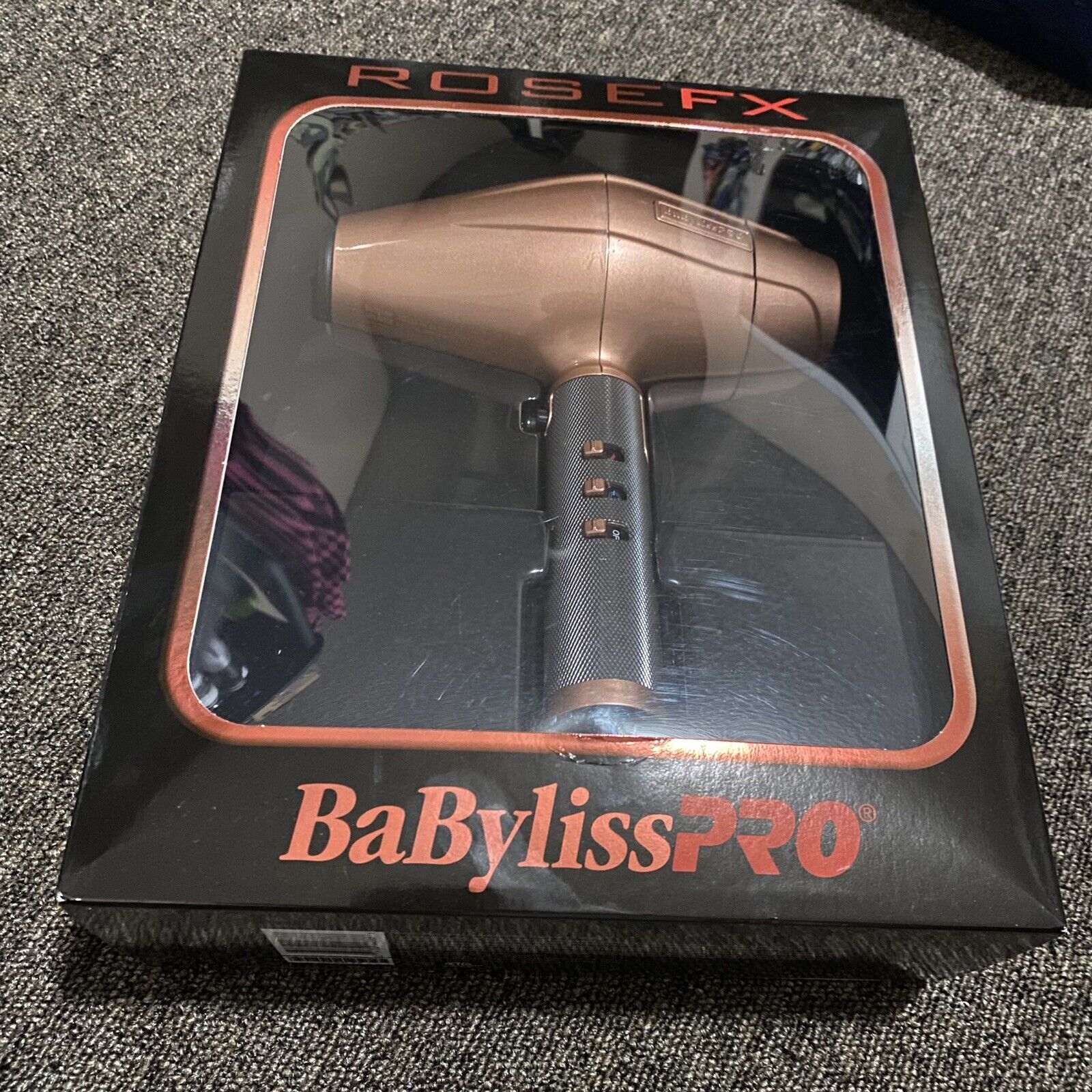 BaByliss PRO Rose FX High-Performan ce Turbo Dryer FXBDRG1