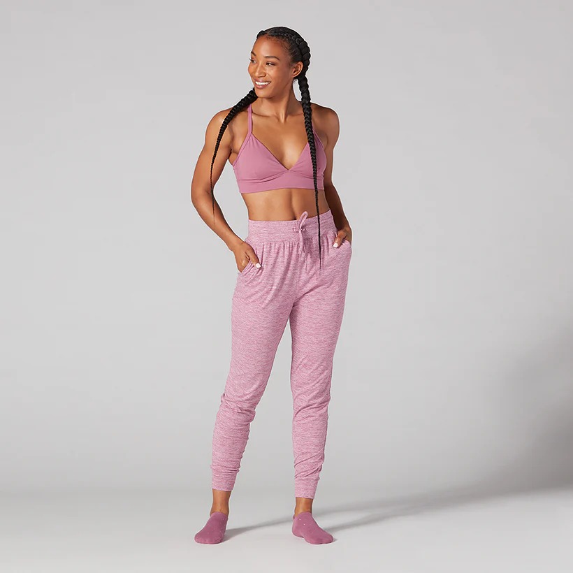 NWT BRUSHED TEC KNIT HIGH WAISTED JOGGER (TAVI)