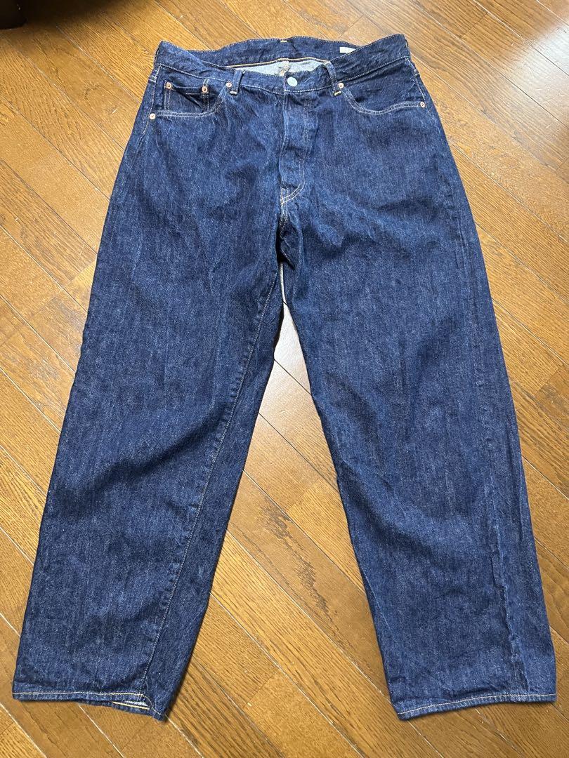 ## comoli 5p denim pants