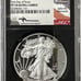 2021-W Type 1 Silver Eagle PF70 Ultra Cameo SIGNED John Mercanti