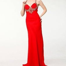 Red Evening Prom Dress