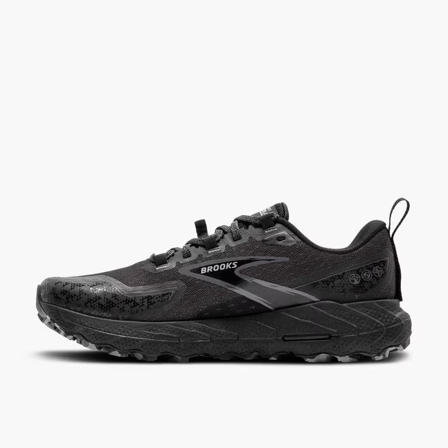 Brooks Cascadia 18, Color - Black/Blackened Pearl/Grey