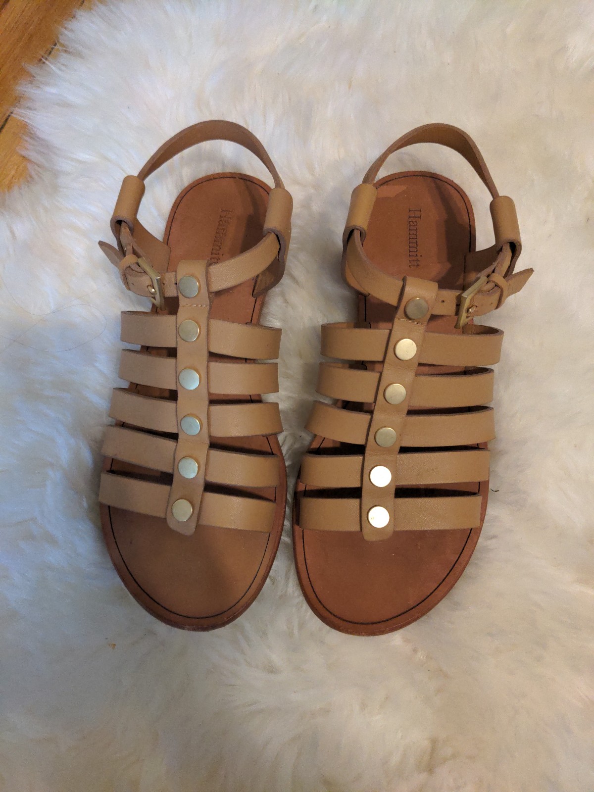 Hammitt Murphy leather Sandals size 8