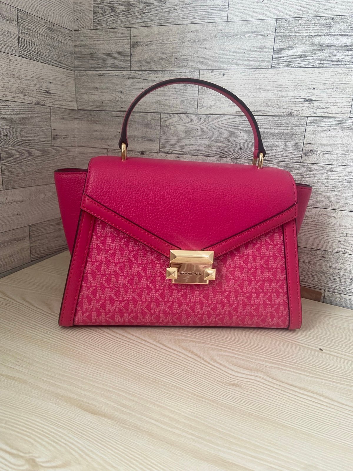 michael kors whitney pink