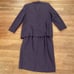 Rene Rowan for Saville women's wool plum purple suit jacket and skirt size 14 b8