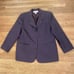 Rene Rowan for Saville women's wool plum purple suit jacket and skirt size 14 b8