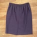 Rene Rowan for Saville women's wool plum purple suit jacket and skirt size 14 b8